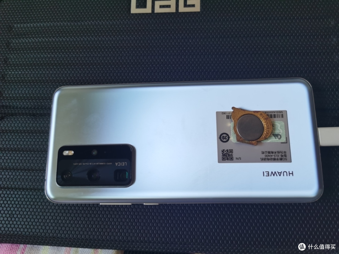 华为P40Pro,银色裸奔真好看