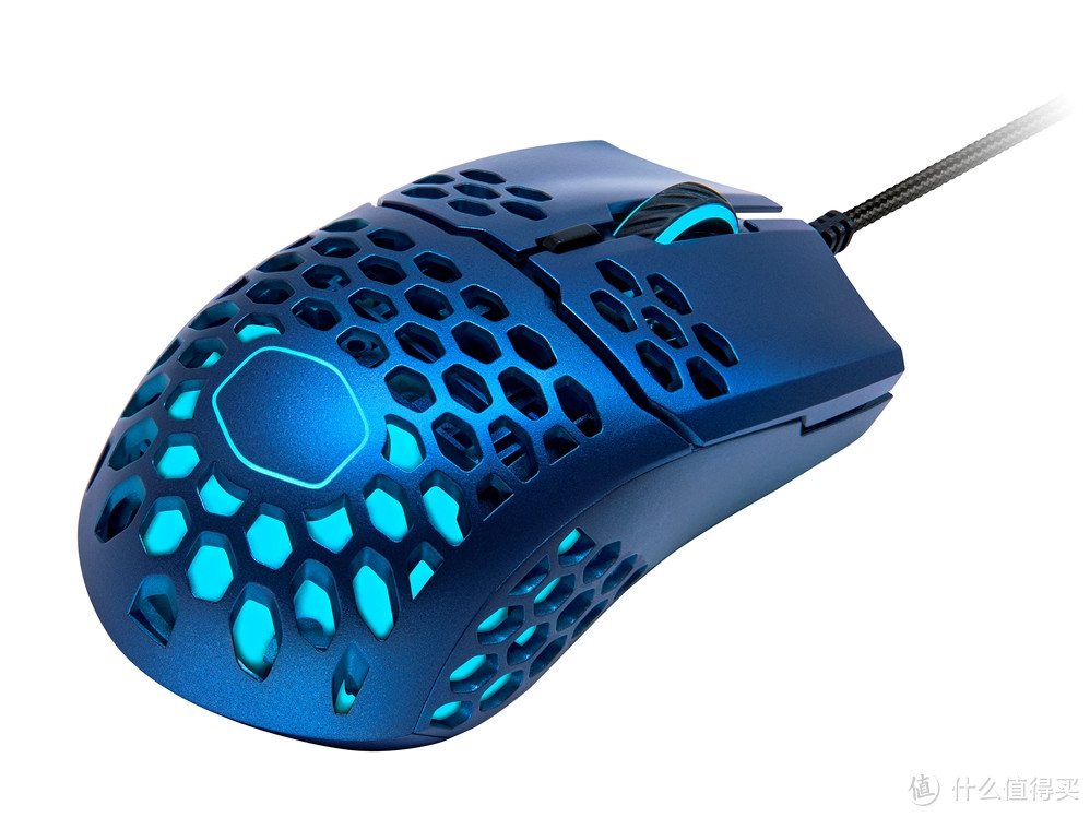 全新配色、60克超轻设计：酷冷至尊 推出MM711金属蓝特别版游戏鼠标