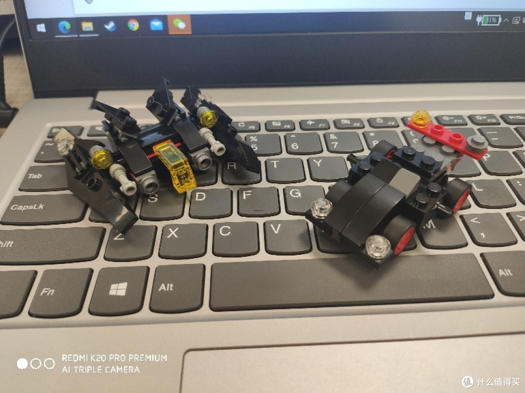 乐高30526三变蝙蝠车拼砌包三种形态体验