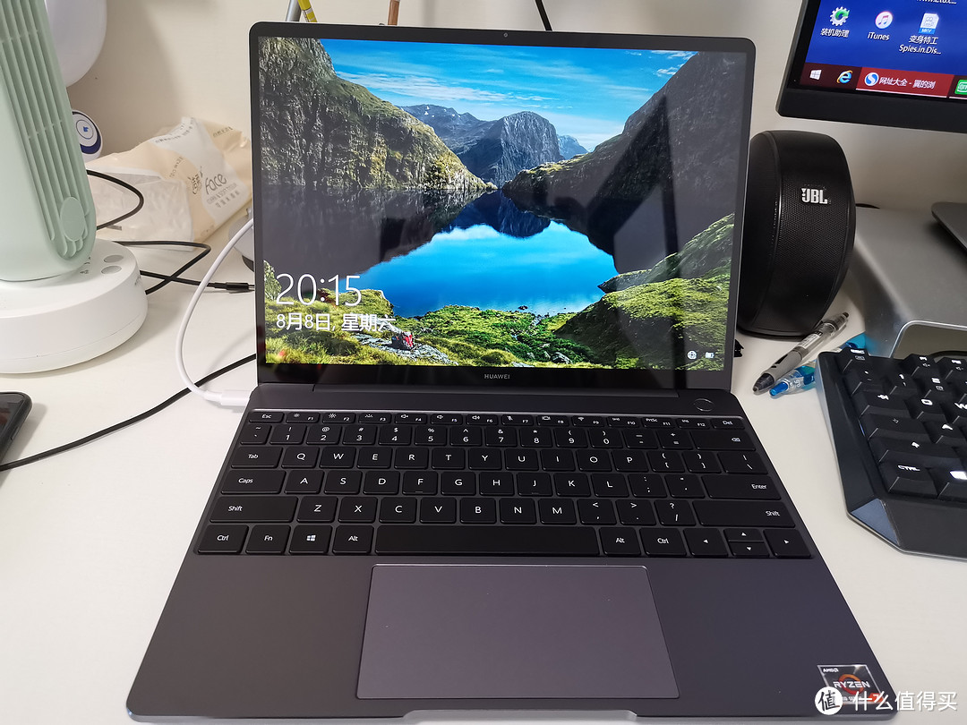 华为matebook13锐龙4800h2020版本开箱