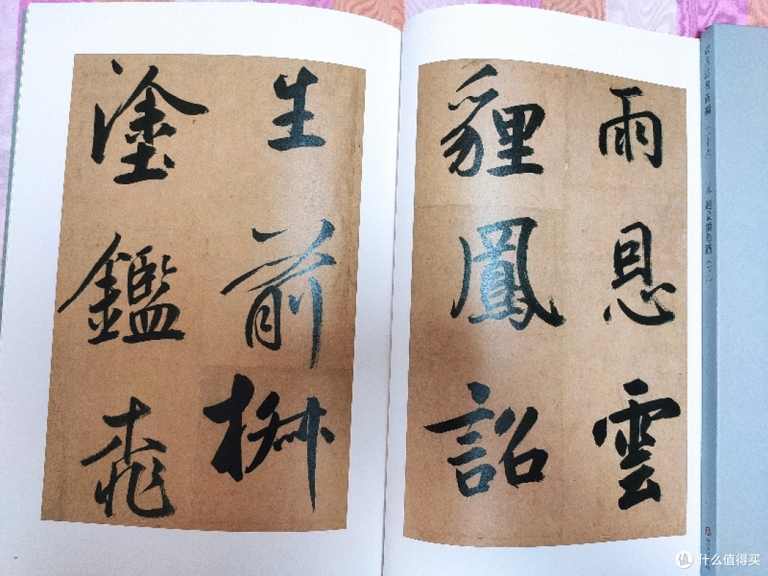 《故宫法书新编》之27《元人墨迹集册》小晒