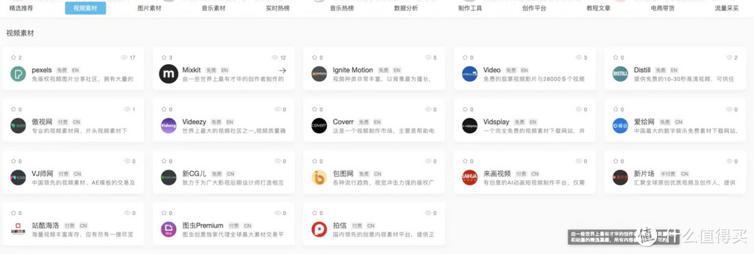 视频素材哪里找，最全视频素材网站推荐