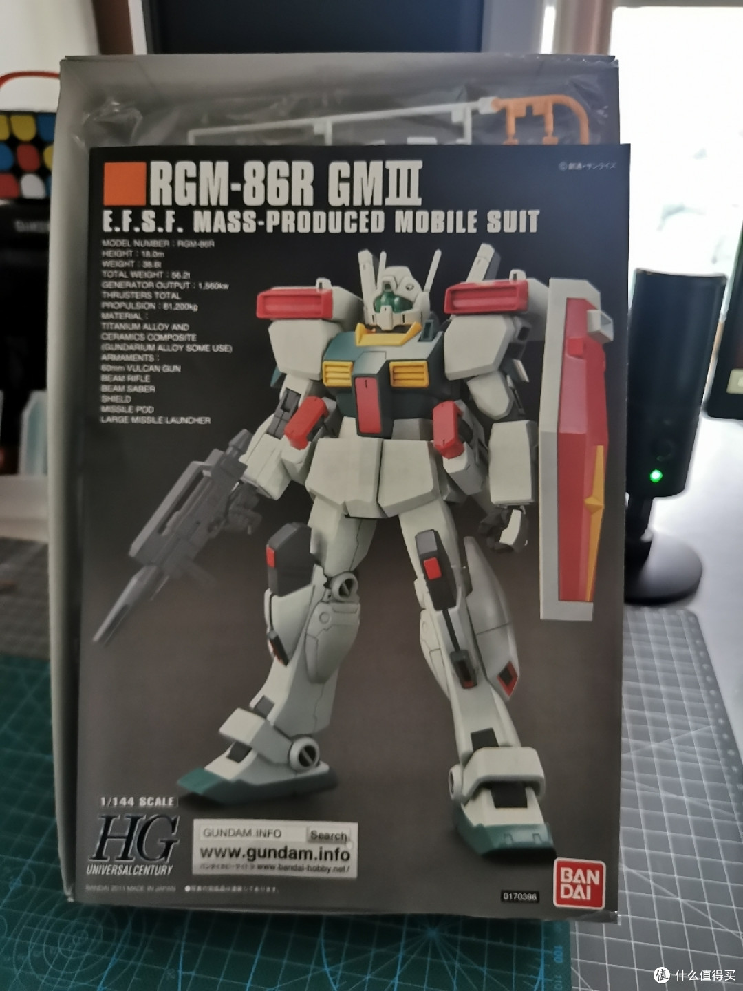 第四个HG版吉姆高达拼装完毕，RGM-86R吉姆III型拼装记录