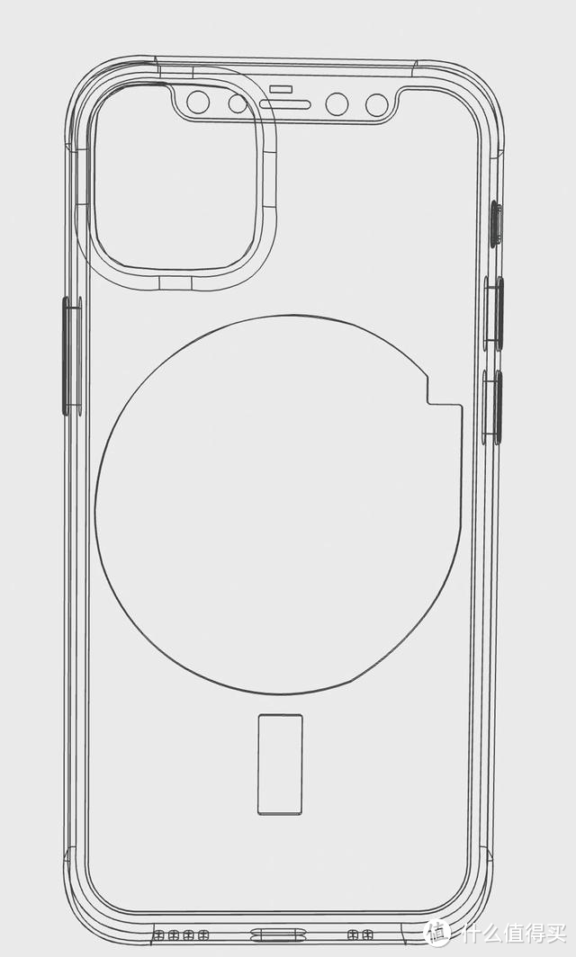 iPhone 12机身新增一圈磁铁,目的直指磁吸无线充电?