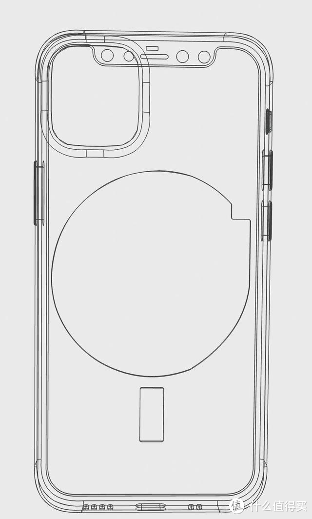 Iphone 12机身新增一圈磁铁 目的直指磁吸无线充电 Iphone 什么值得买