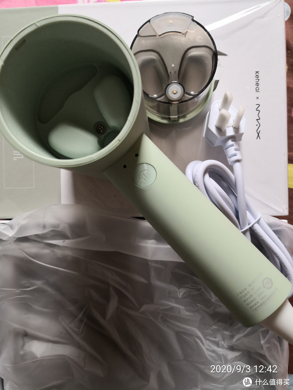 keheal科西手持挂烫机便携可折叠蒸汽熨烫机烫斗和挂烫板熨衣板