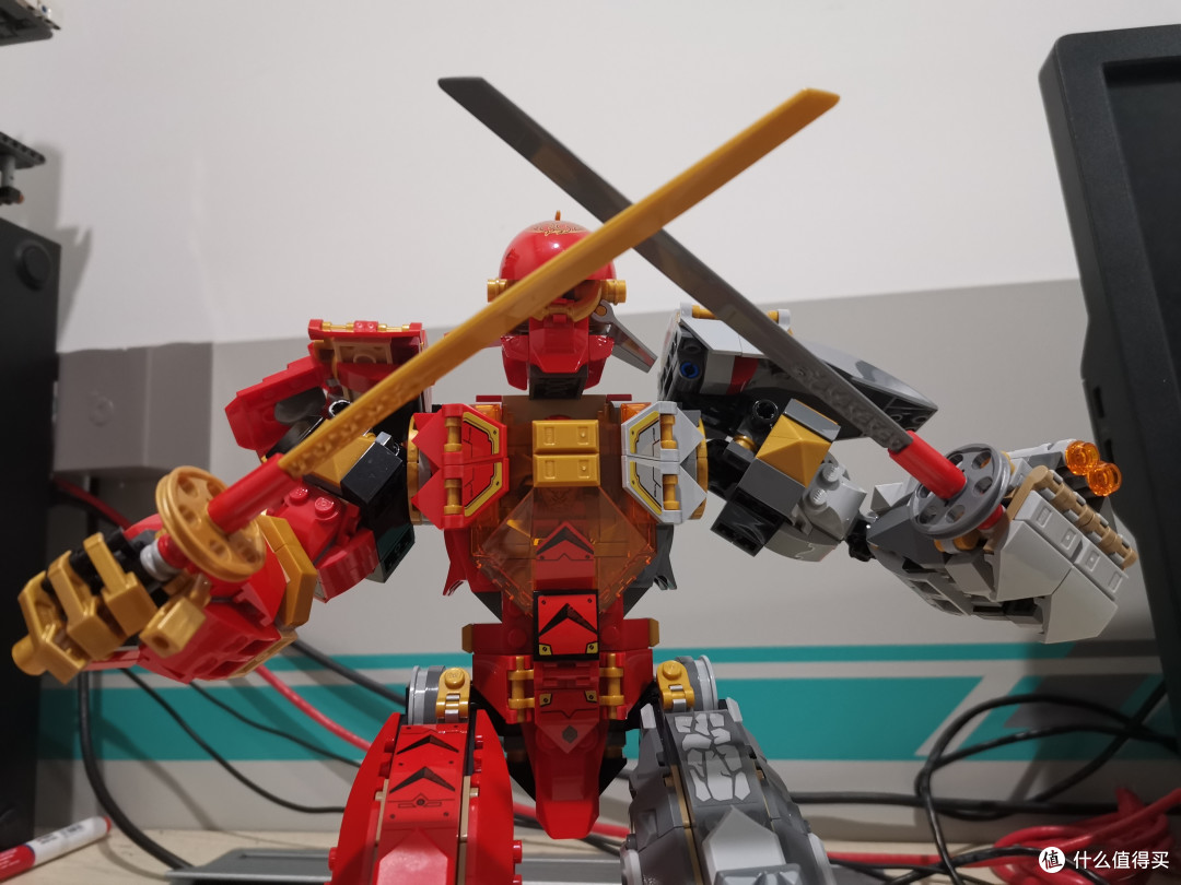 LEGO幻影忍者系列 71720 凯的火焰机甲巨人 评测