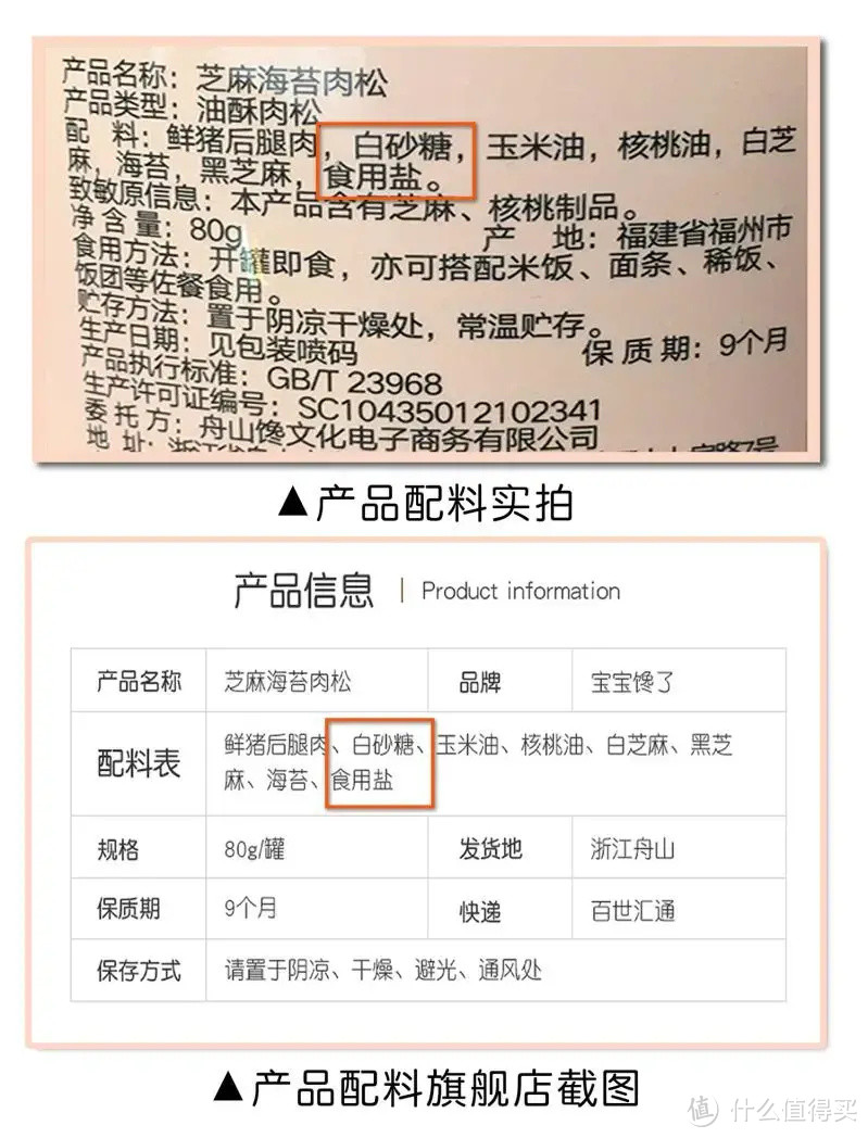 四款宝宝网红辅食品牌蝴蝶面测评：仅有一款执行辅食国标