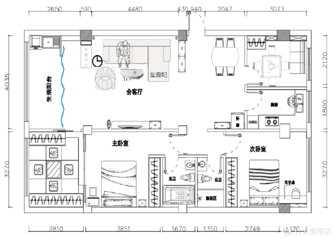 平面结构图