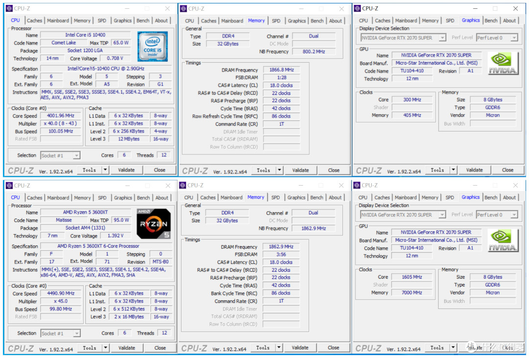 R5 3600XT对战i5 10400 华硕B550重炮手开箱