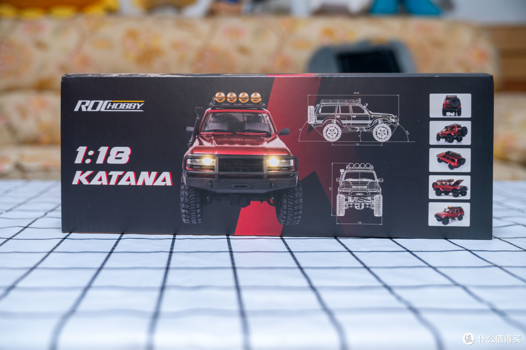 ROC Hobby 1/18 Katana 冒险家 硬壳 丰田 LC80 攀爬车开箱评测