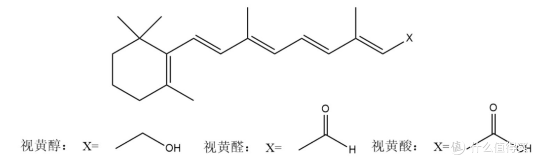 维A类结构式（图片引自网络）