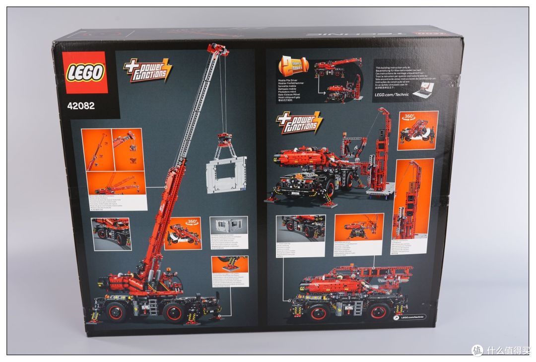 乐高 lego 42082开箱轮式起重机开箱