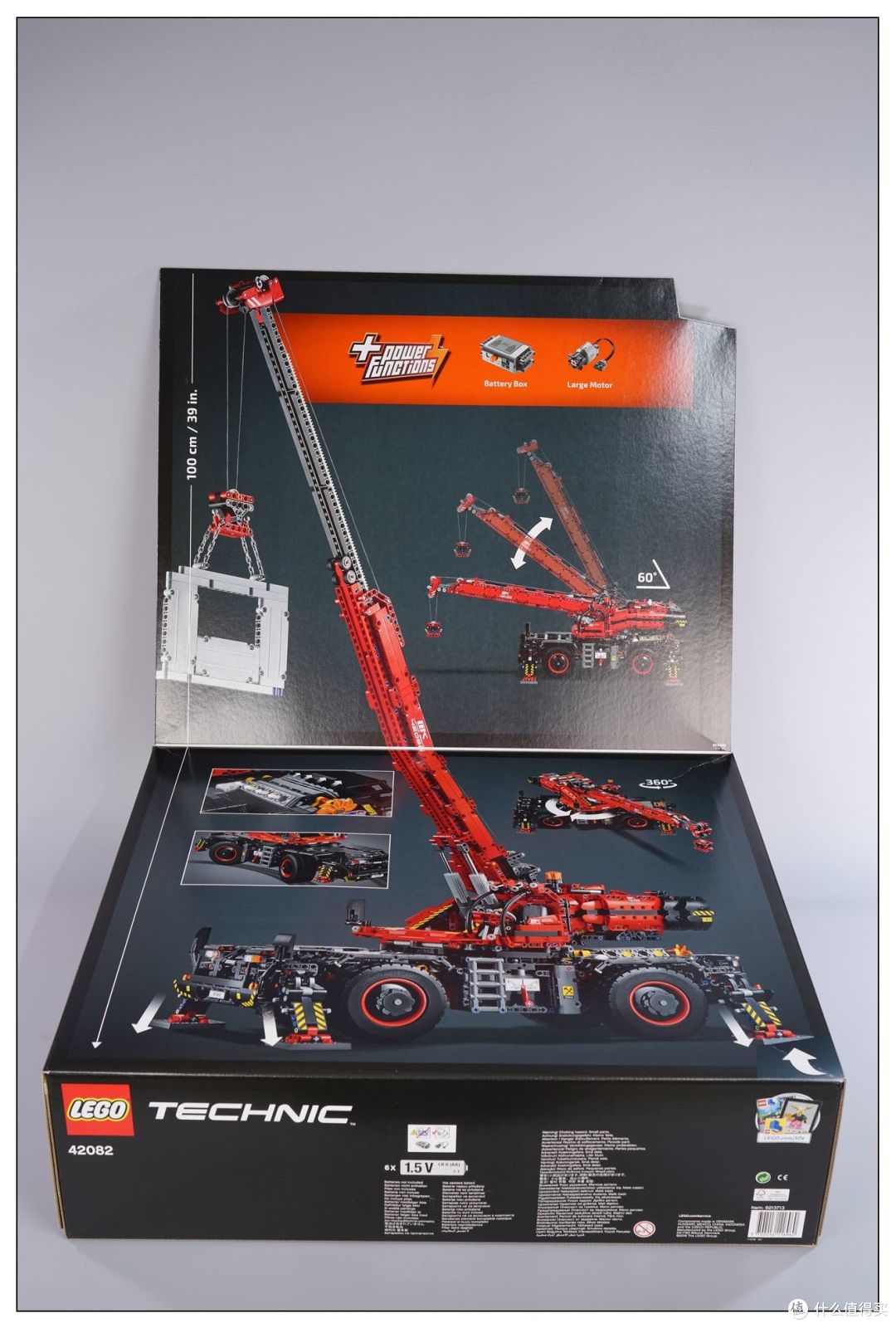 乐高 lego 42082开箱轮式起重机开箱