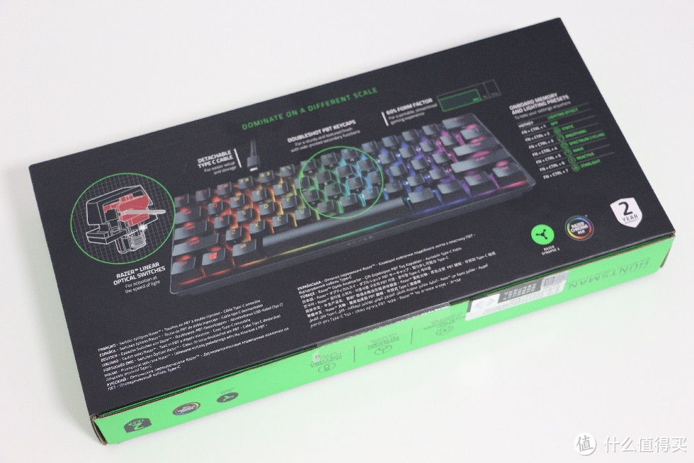 61键真香，Razer Huntsman Mini 猎魂光蛛迷你版体验