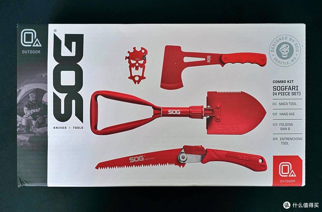 为露营提前做准备: SOG户外工具四件套上手体验
