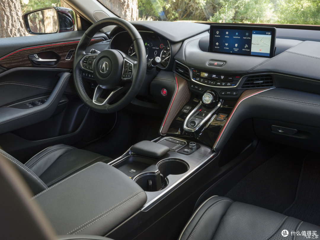 本田/讴歌大概是内饰设计师很省事的一家车企了,新tlx和rdx除了发动机