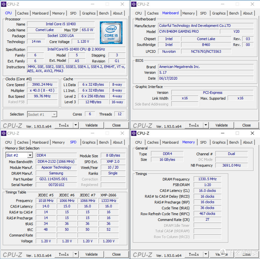 国货也稳健，七彩虹 CVN B460M GAMING PRO V20初体验