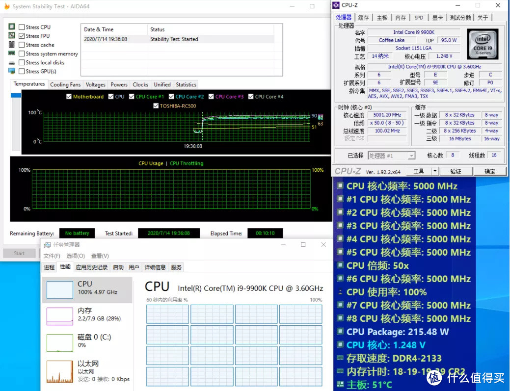 漏液明确包赔 乔思伯TW2-240 PRO ARGB水冷散热器测试分享