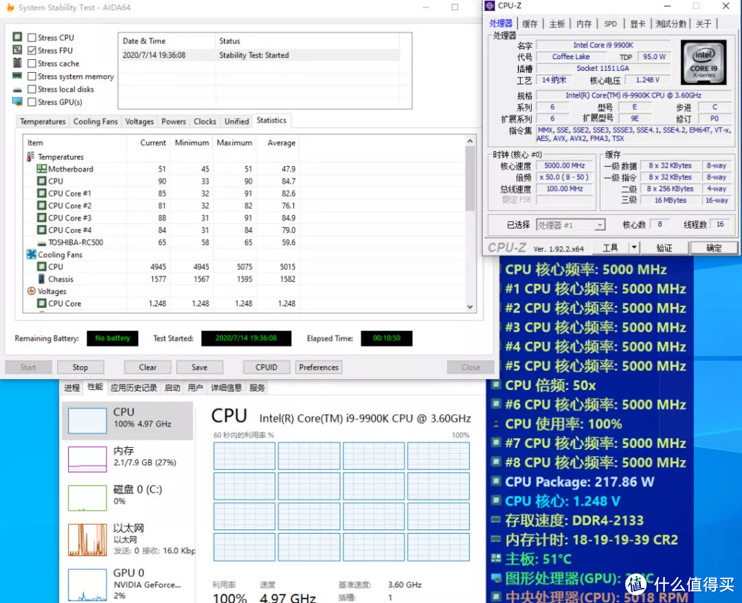 漏液明确包赔 乔思伯TW2-240 PRO ARGB水冷散热器测试分享