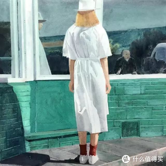 《抑郁症患者》系列 冉春霞  综合材料 57×57cm