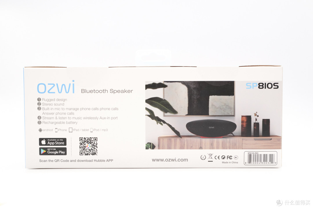 拆解报告：ozwi SP810S蓝牙音箱
