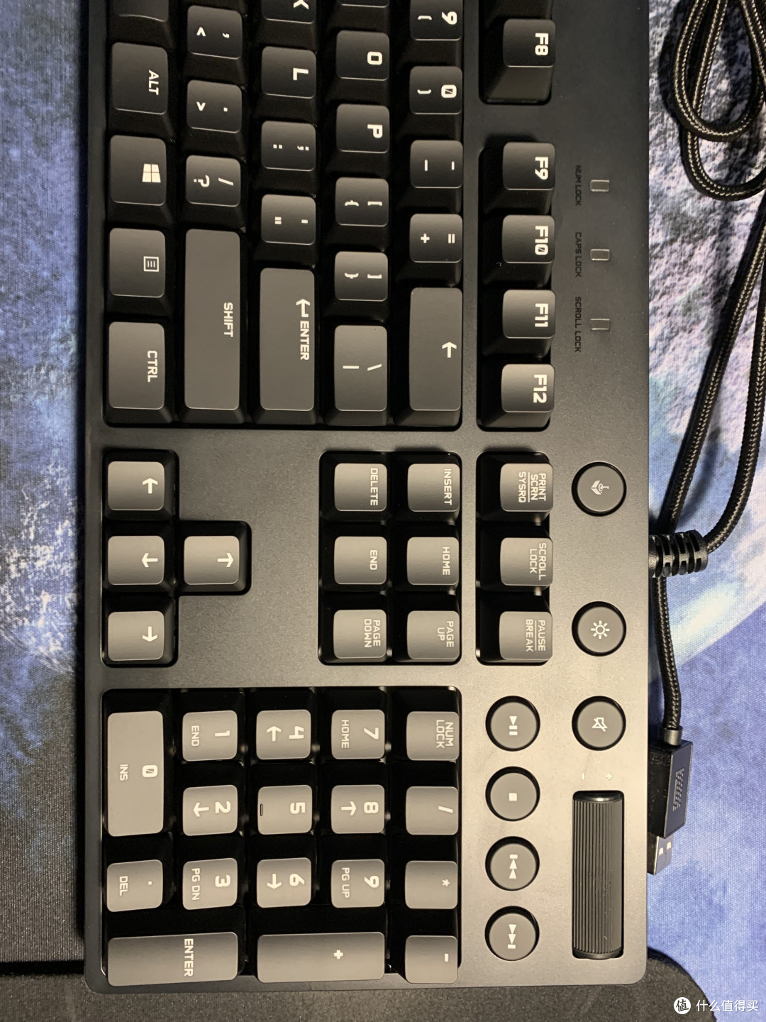 感谢大妈给的礼物第一次抽奖中奖罗技g610红轴版