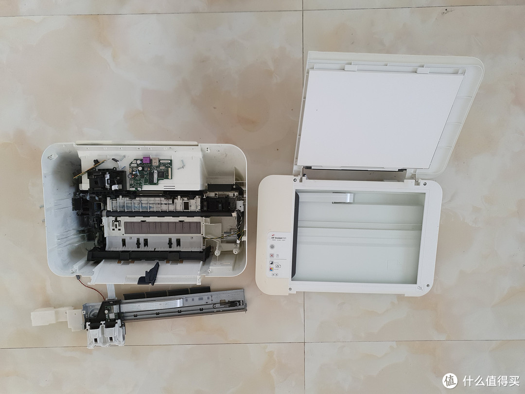 惠普1511打印机 802墨盒 拆解_喷墨打印机_什么值得买