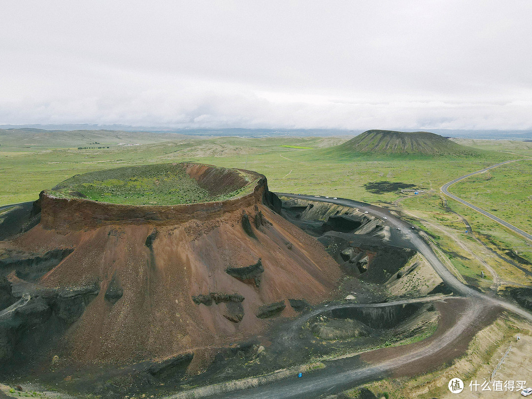 从6号火山航拍