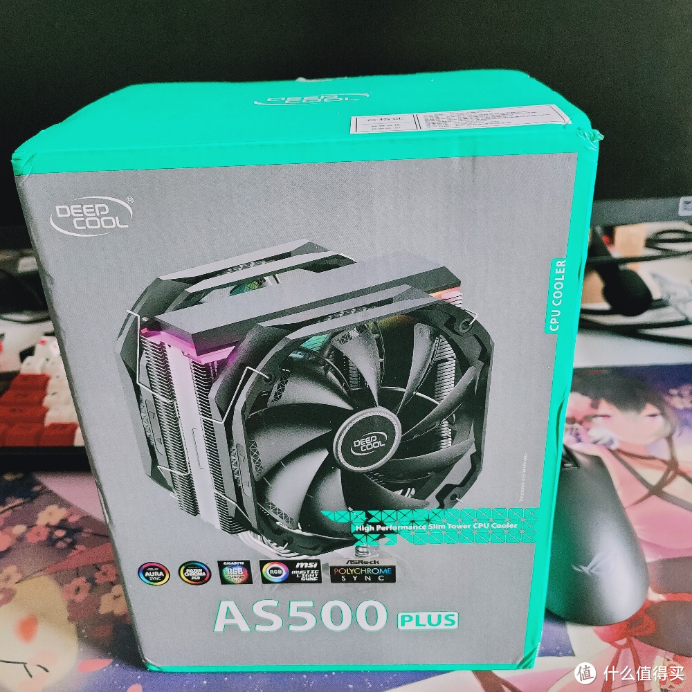 超值风冷散热器:九州风神（DEEPCOOL） AS500 Plus