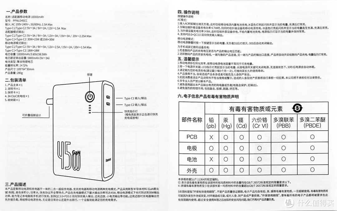 超级能打，一个顶俩——倍思45W氮化镓二合一超级充电器试用体验