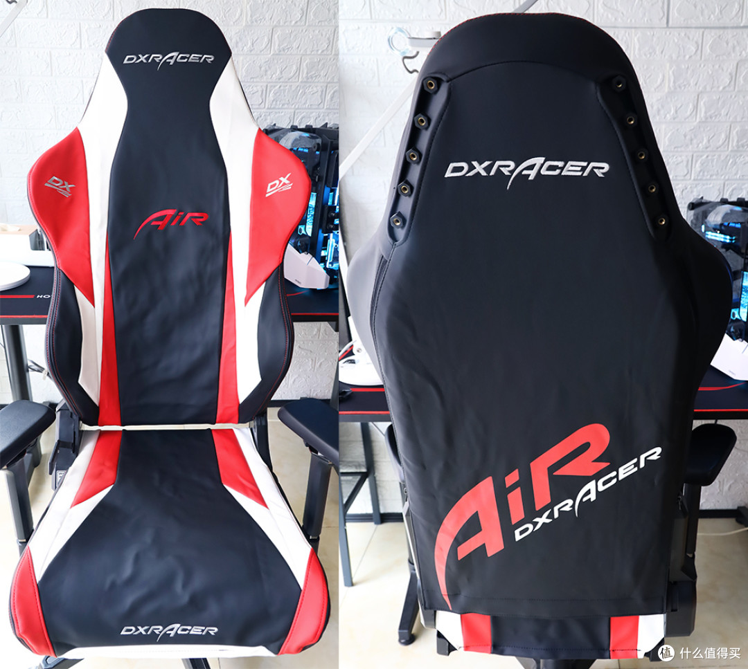DXRacer迪锐克斯 AIR电竞网椅 经典皮质电竞椅套 适配效果