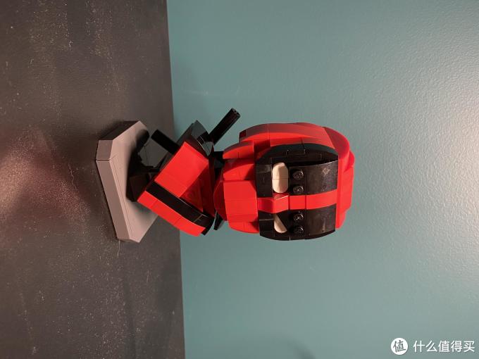 人贱人爱乐高moc分享死侍半身像