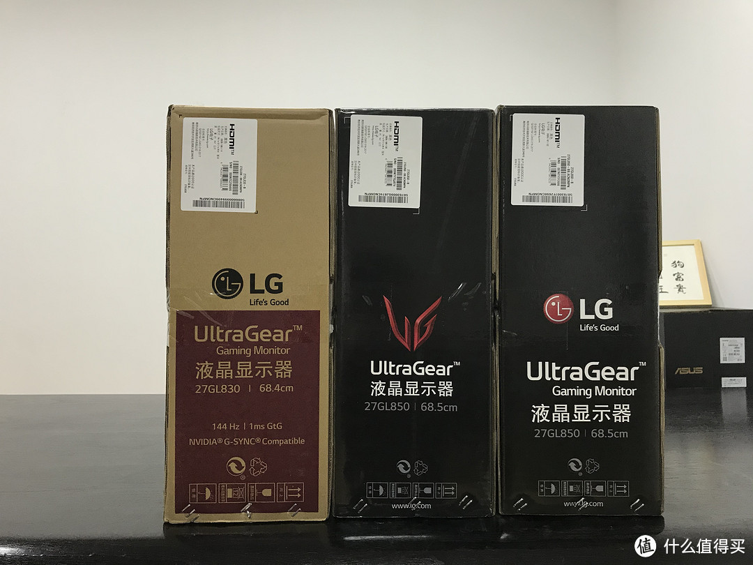 LG 27寸电竞总动员，27GL850、27GL850最新批次、27GL830、27GL800