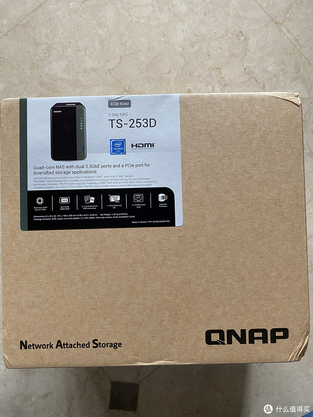 QNAP威联通 253D新品NAS简单开箱