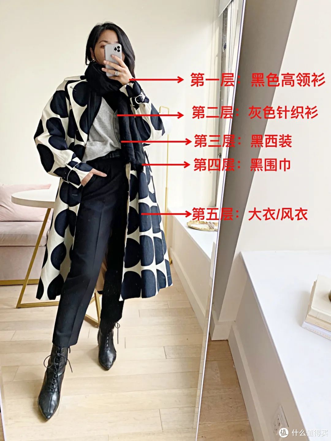 胶囊衣橱 | 4件上衣叠穿出12个 Look，我好佩服自己！