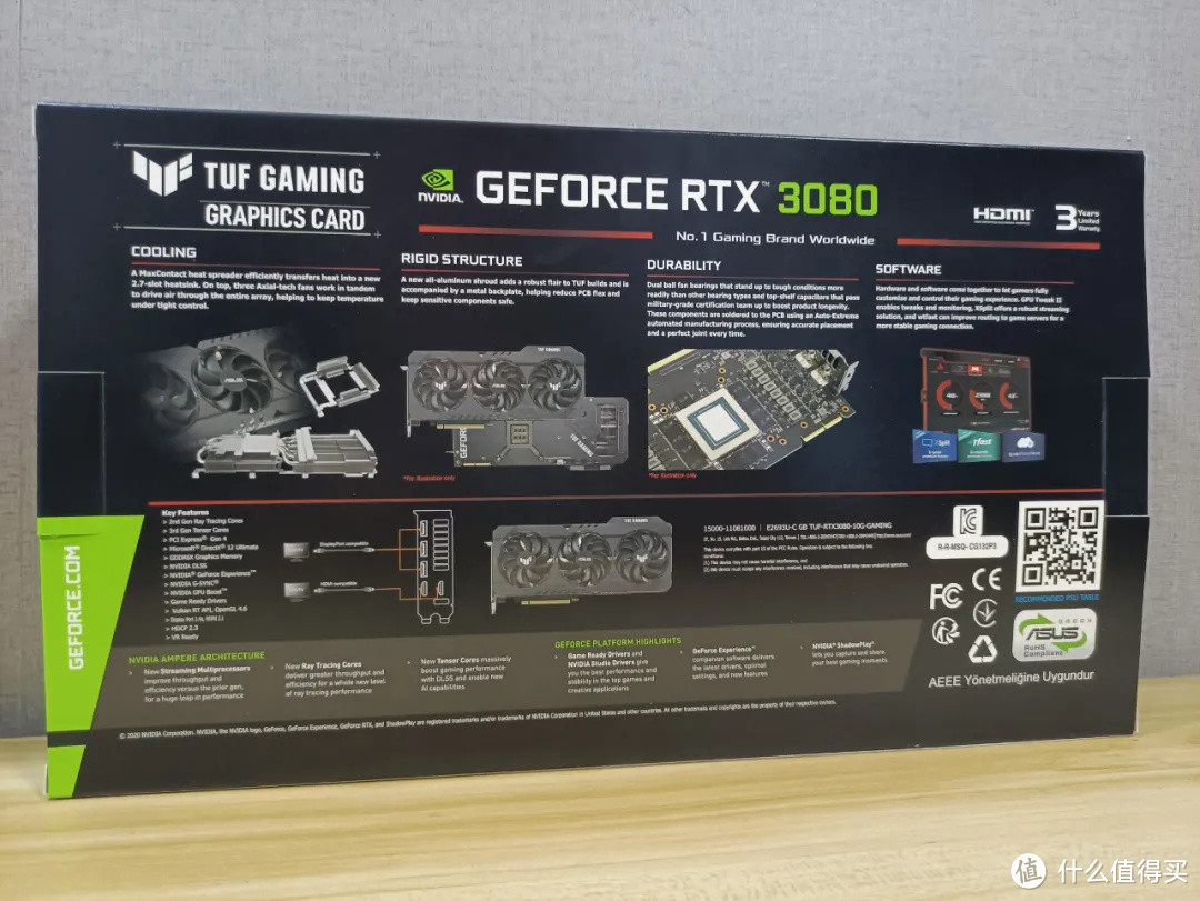 不可思议的性价比◆华硕TUF RTX3080-10G-GAMING显卡 ITX小机箱测试分享