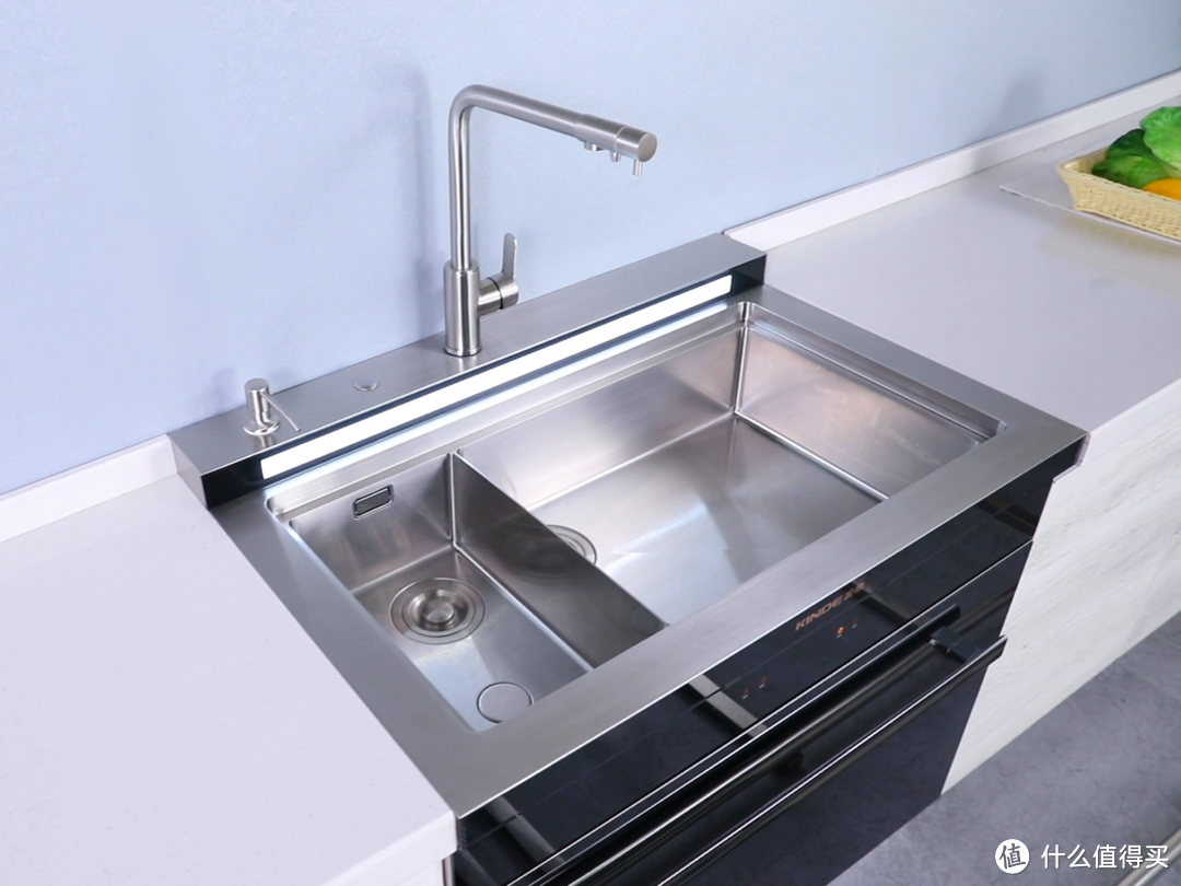 双十一好物推荐：你洗的菜真的干净吗？你的餐具真的安全吗？清洗消毒黑科技S900C2超声波集成水槽