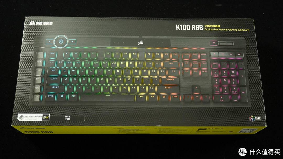 双光齐下！美商海盗船CORSAIR K100 光轴机械键盘