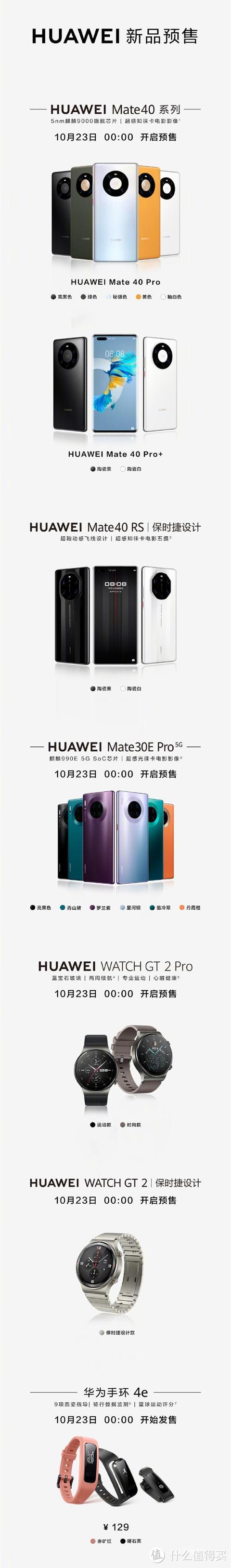 华为Mate40 Pro/WATCH GT2保时捷设计发布