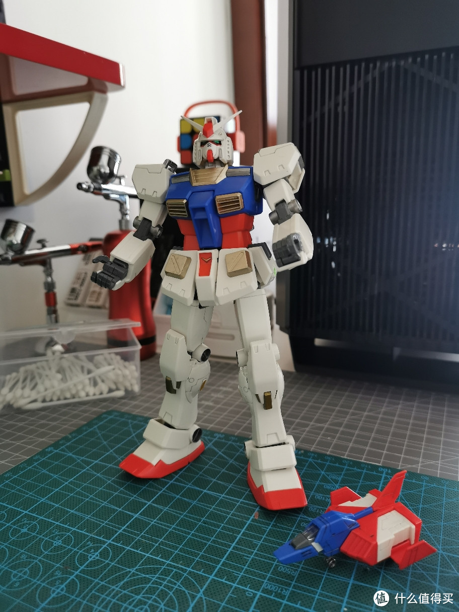 又一个站桩神器，万代MG版RX-78-2元祖高达卡版拼装记录