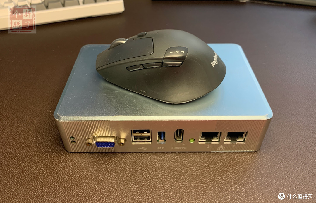 双千兆工控小主机 N2807+2G+32G 软路由 台湾产 很精致