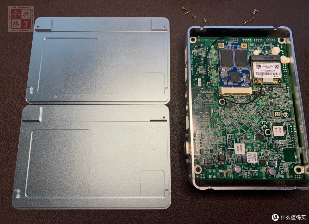 双千兆工控小主机 N2807+2G+32G 软路由 台湾产 很精致