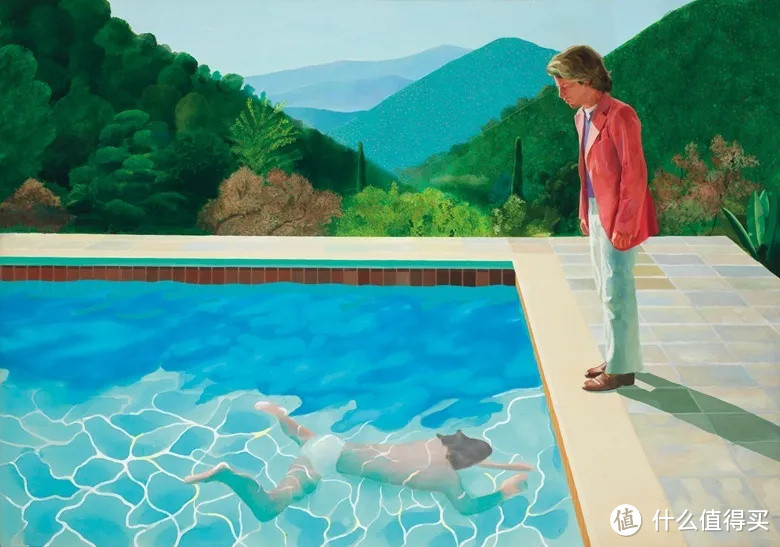 Portrait of an Artist（Pool with Two Figures）1972 ©David Hockney