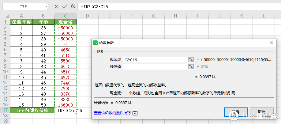 年金险收益怎么看？单利、复利？通通比不上IRR！