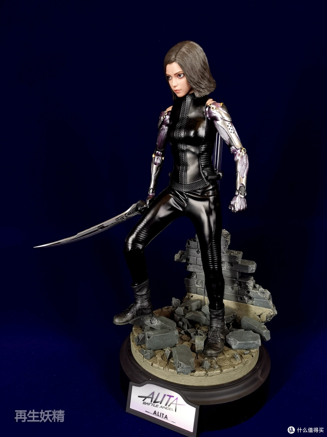 Hottoys 战斗天使 阿丽塔 1:6 人偶 开箱 把娃
