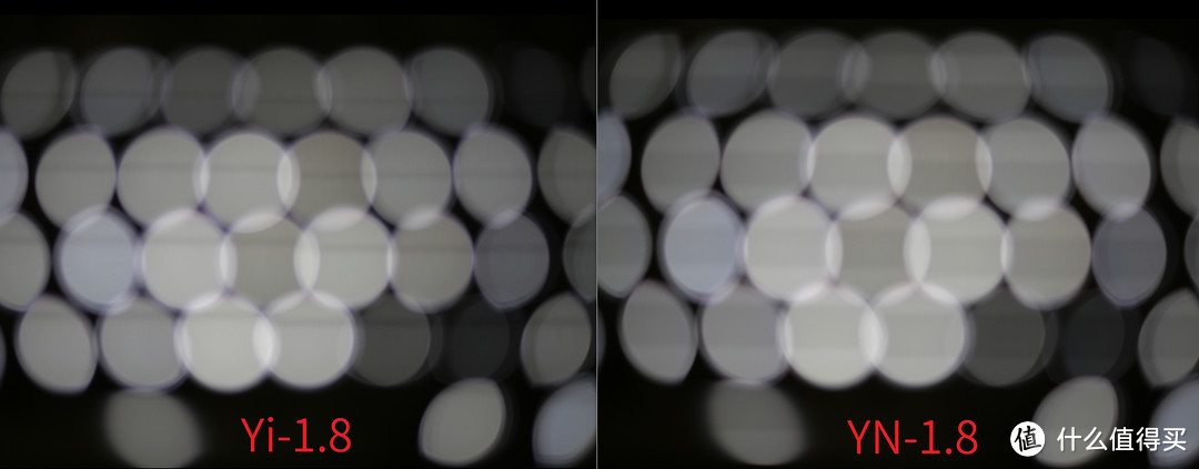镜头前景虚化测试，条纹源于LED频闪