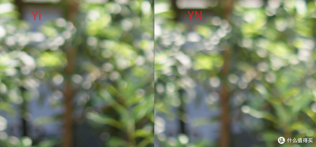 永诺焦外反差大，有更明显的色像差