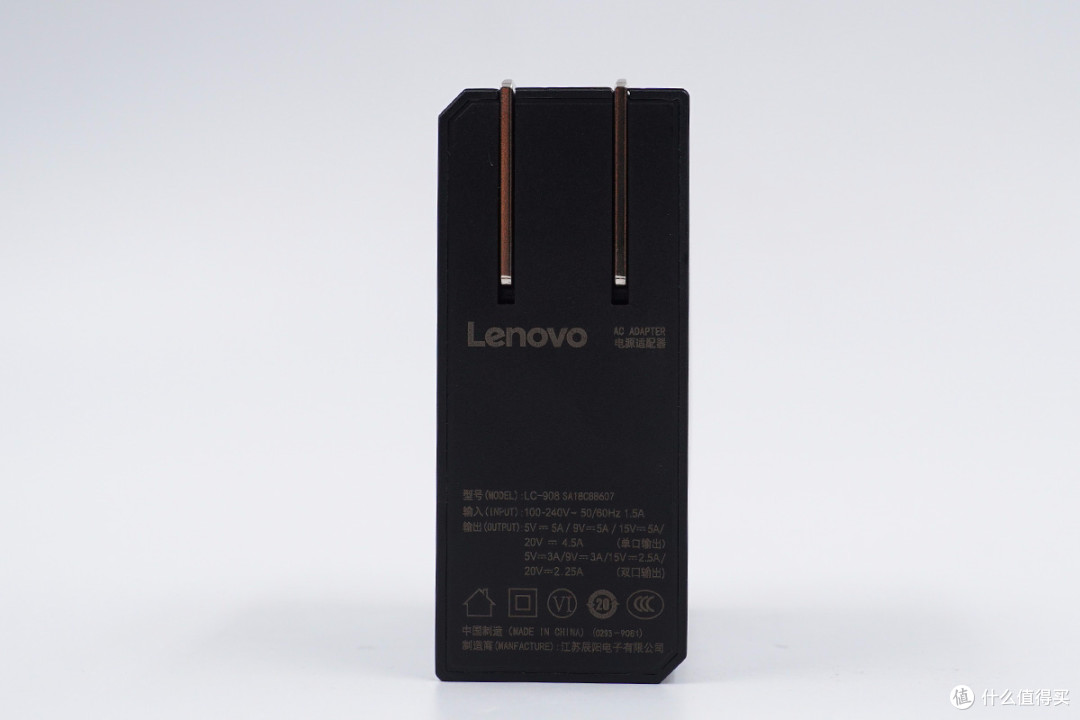 拆解报告：联想90W双USB-C口氮化镓快充充电器