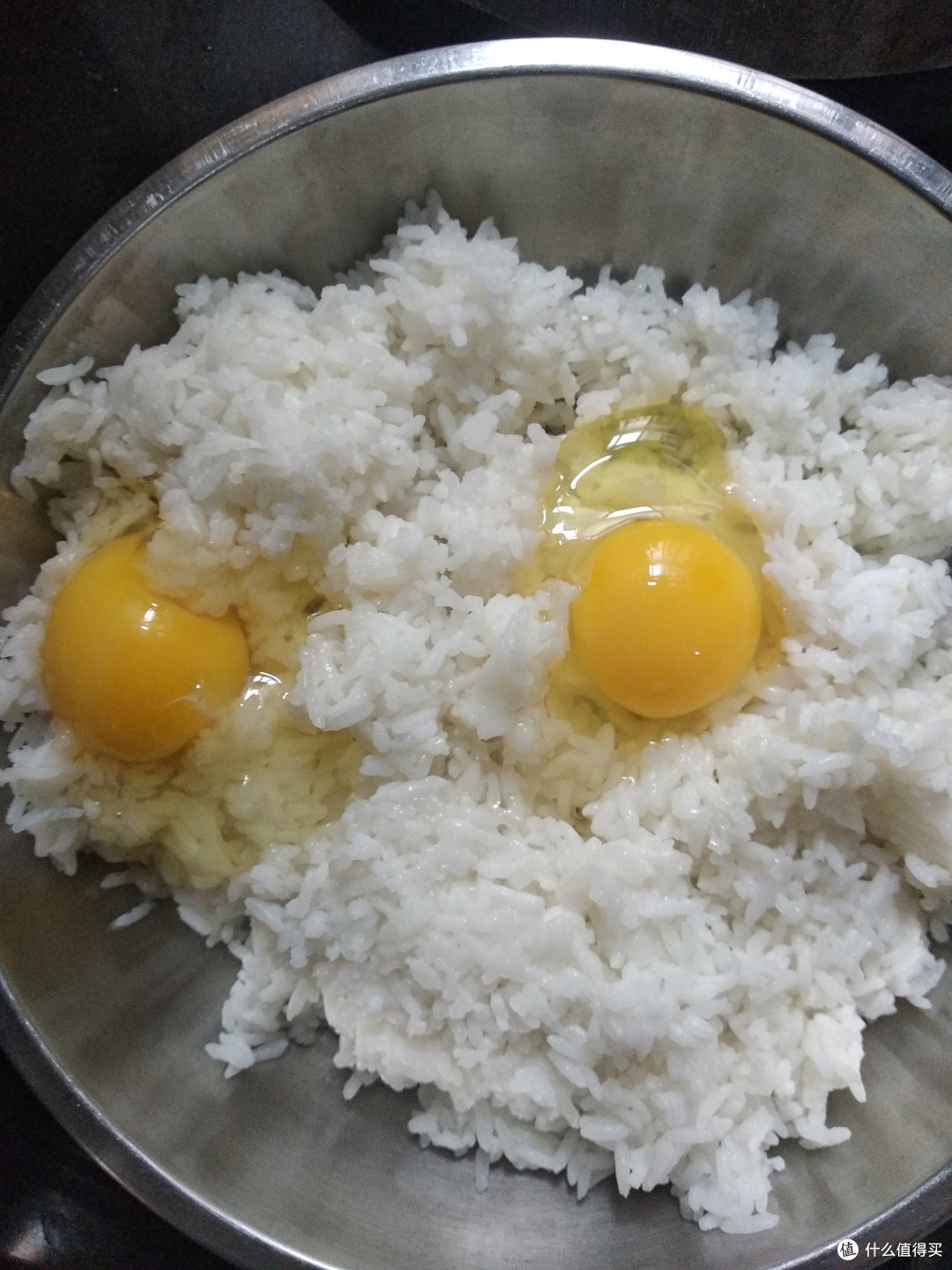 潮汕风味的双牛金镶玉炒饭--简易教程